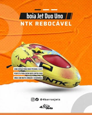 Boia Jet Duo Uno NTK rebocável