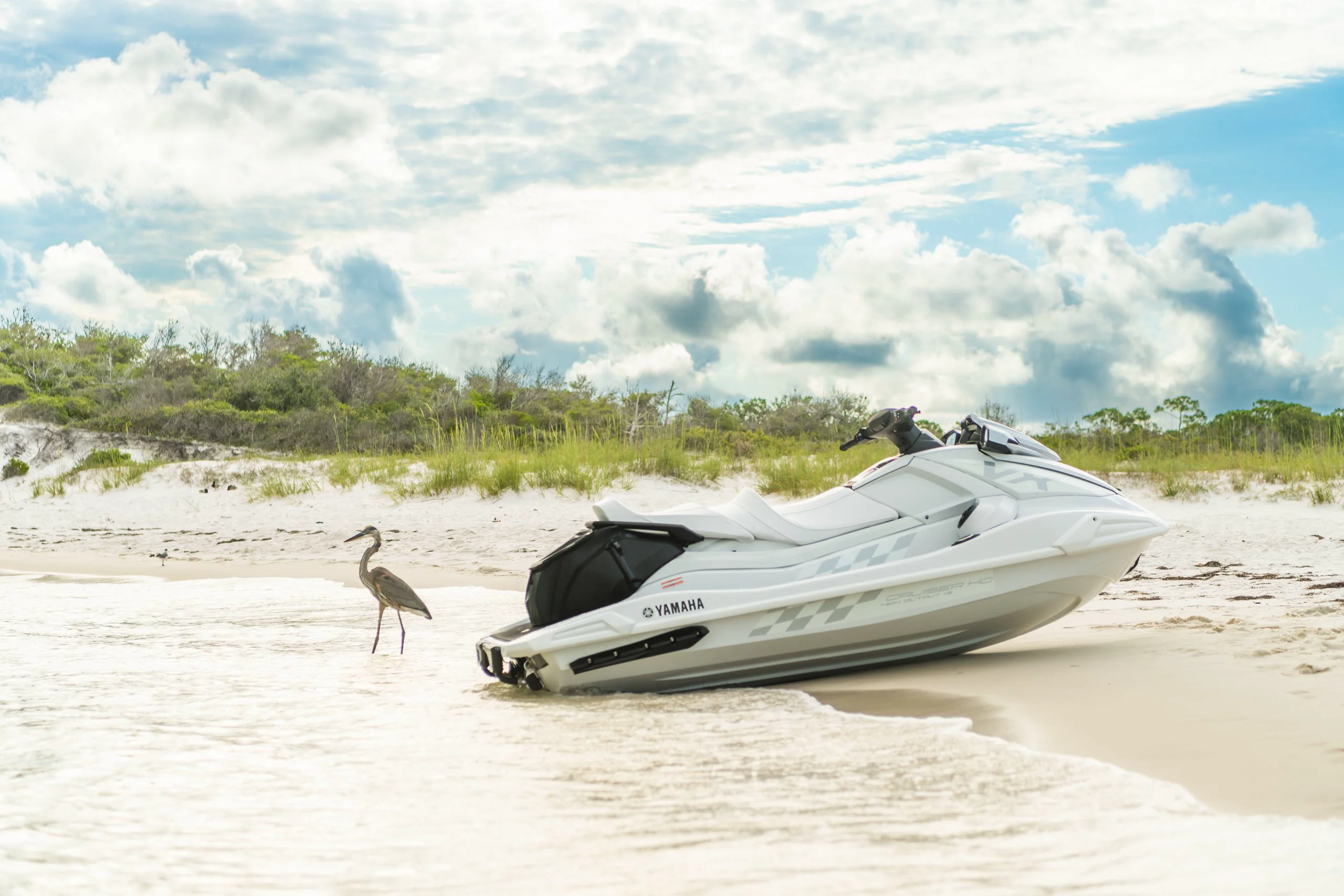 Yamaha Cruiser HO na praia